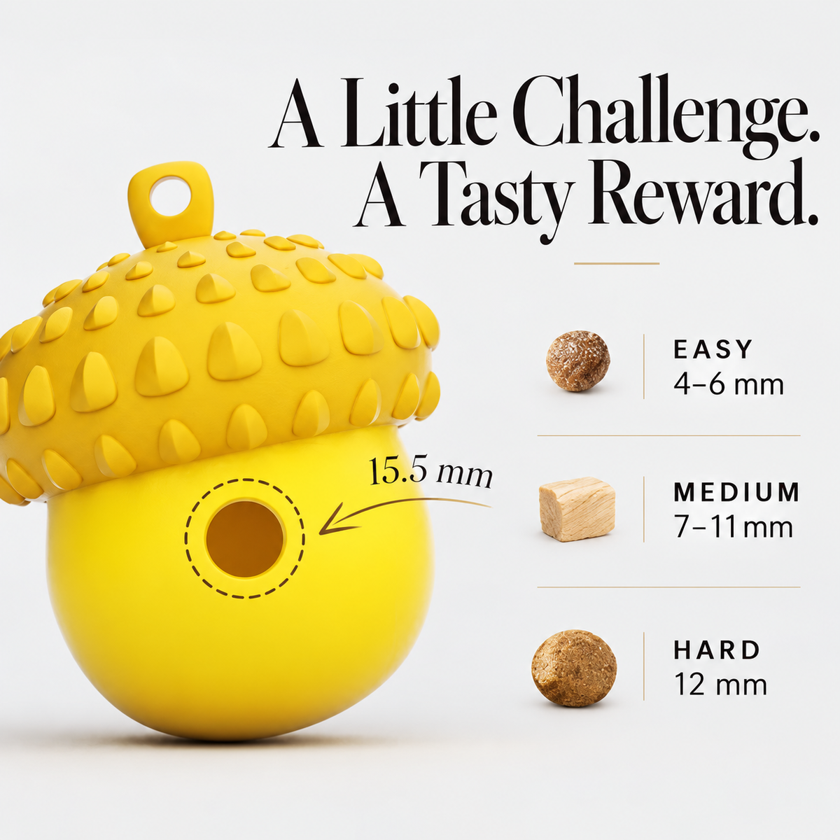 Acorn Treat-Dispensing Dog Toy