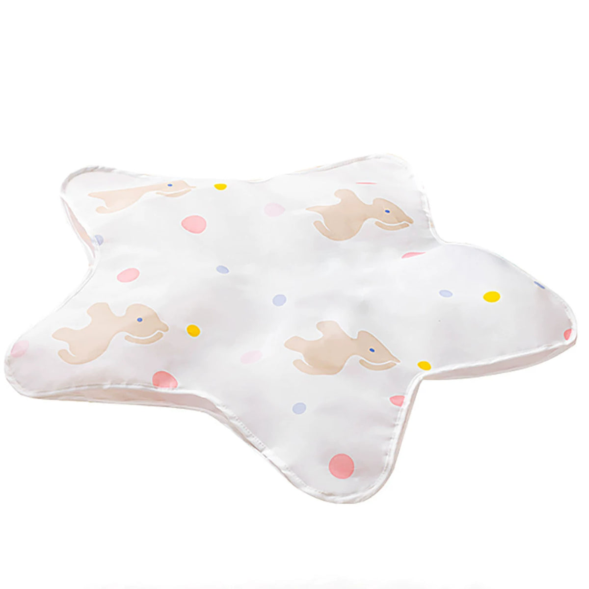 Star-Shaped Cat Hunting Mat with Rotating Feather Wand