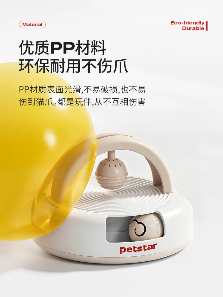 Close-up of the smooth plastic base