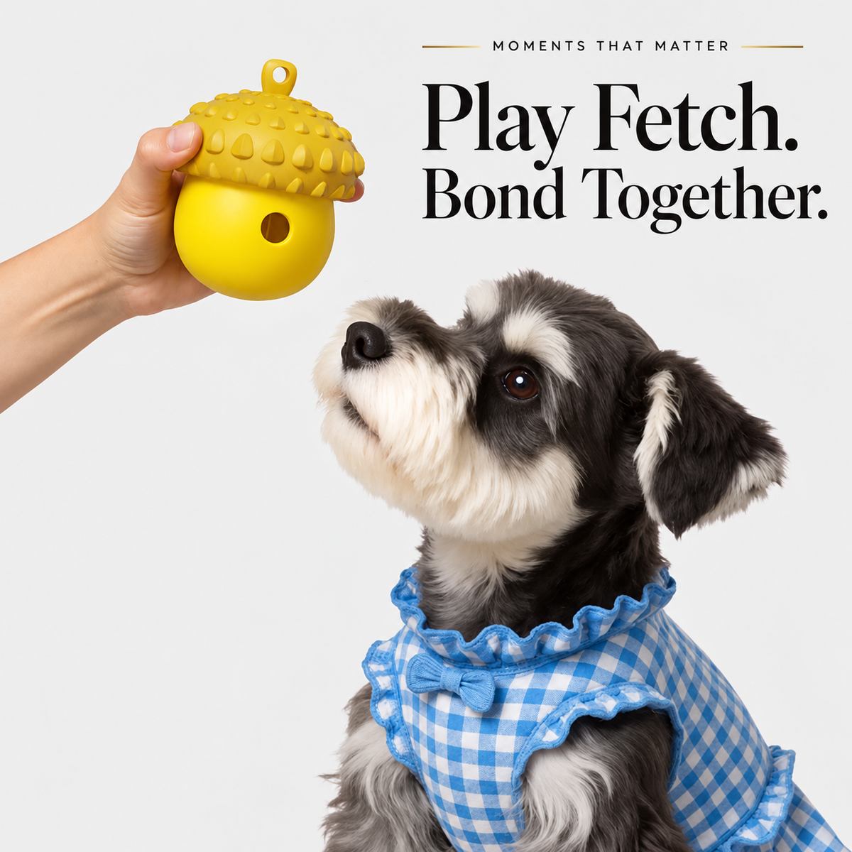 Acorn Treat-Dispensing Dog Toy
